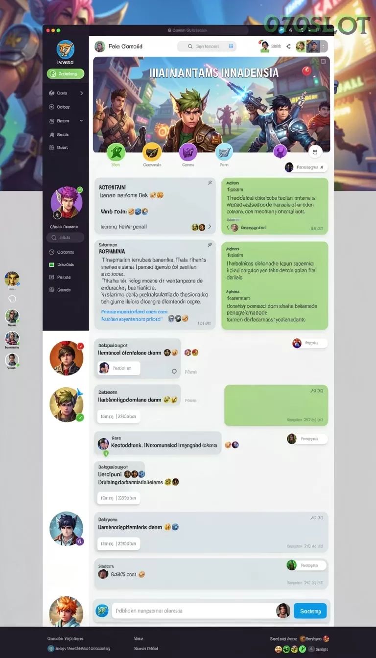 Cuplikan layar WDBOS — menu navigasi